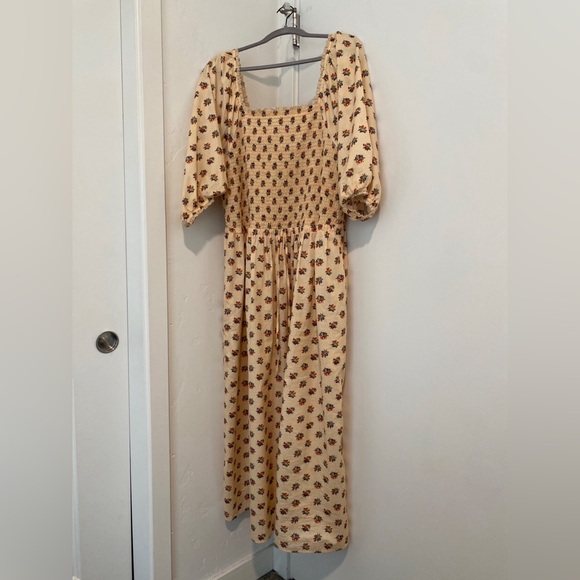 The Katrina Dress Extended in Blooming Crocus - Picture 3 of 5